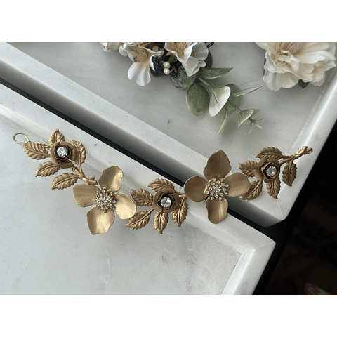 Tocados hojas envejecidas