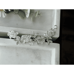 Tocado cristal y circones