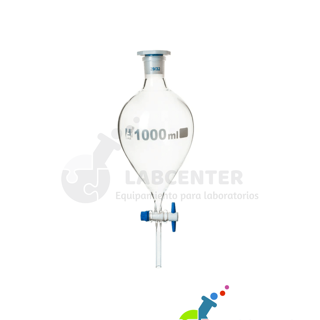 EMBUDO DE DECANTACION 1000 ML  1