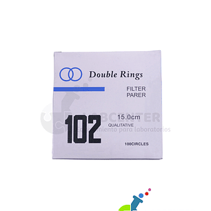 PAPEL FILTRO 150 MM 100 UNIDADES