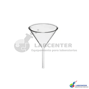 EMBUDO DE VIDRIO TALLO LARGO 50MM