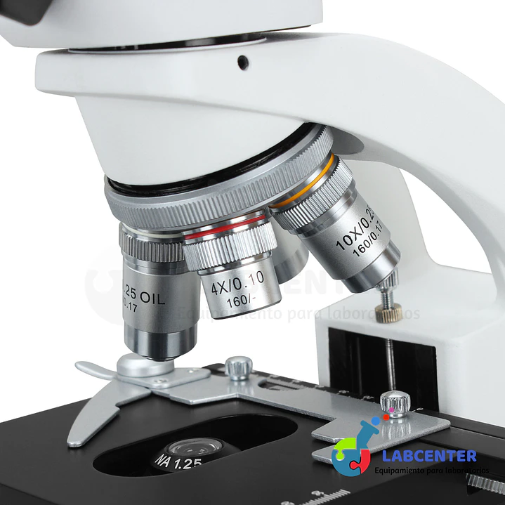 MICROSCOPIO BINOCULAR 4 OBJETIVOS 3