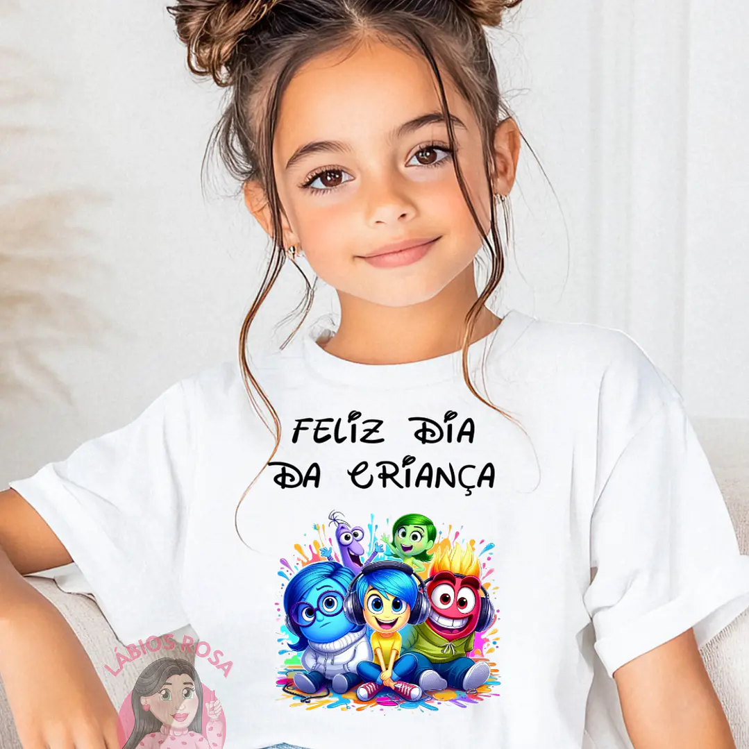T-SHIRT PERSONALIZA COLEÇAO DIA DA CRIANÇA 1