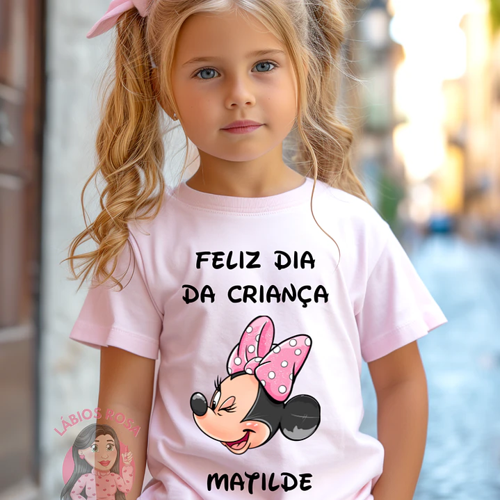 T-SHIRT PERSONALIZA COLEÇAO DIA DA CRIANÇA 1