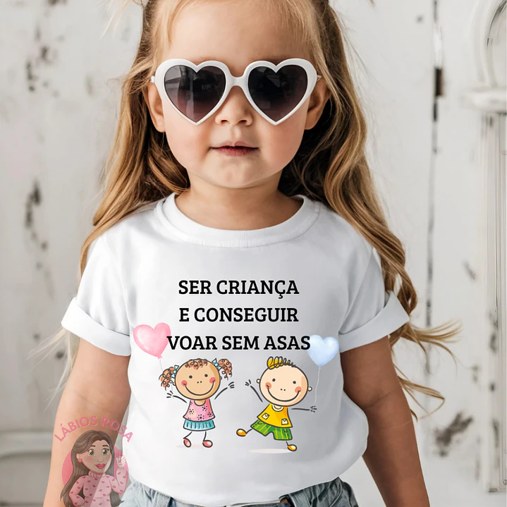T-SHIRT PERSONALIZA COLEÇAO DIA DA CRIANÇA 1