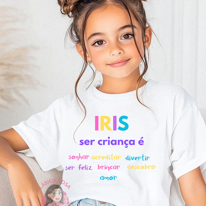 T-SHIRT PERSONALIZA COLEÇAO DIA DA CRIANÇA 1