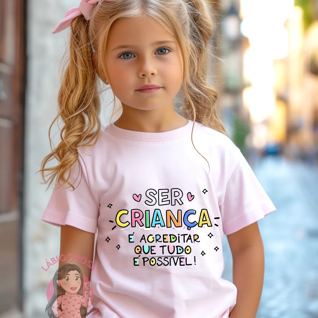 T-SHIRT PERSONALIZA COLEÇAO DIA DA CRIANÇA 1
