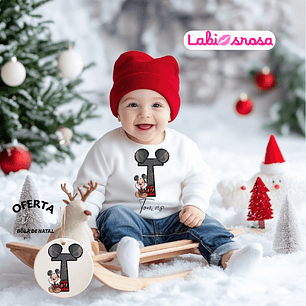 CAMISOLA NATAL PERSONALIZADA - BEBÉ