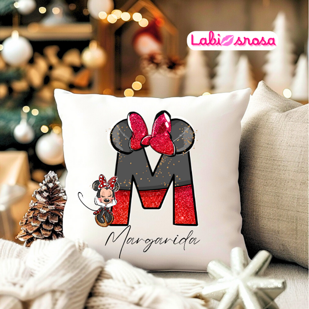 ALMOFADA MENINA - INICIAL 1