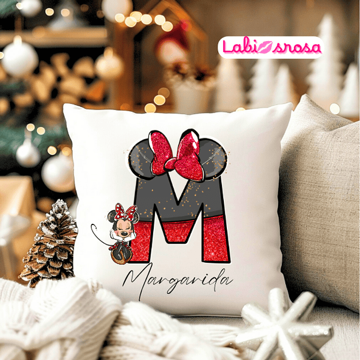 ALMOFADA MENINA - INICIAL 1