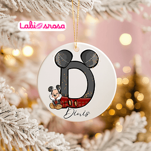 BOLA DE NATAL PERSONALIZADA MASCULINO