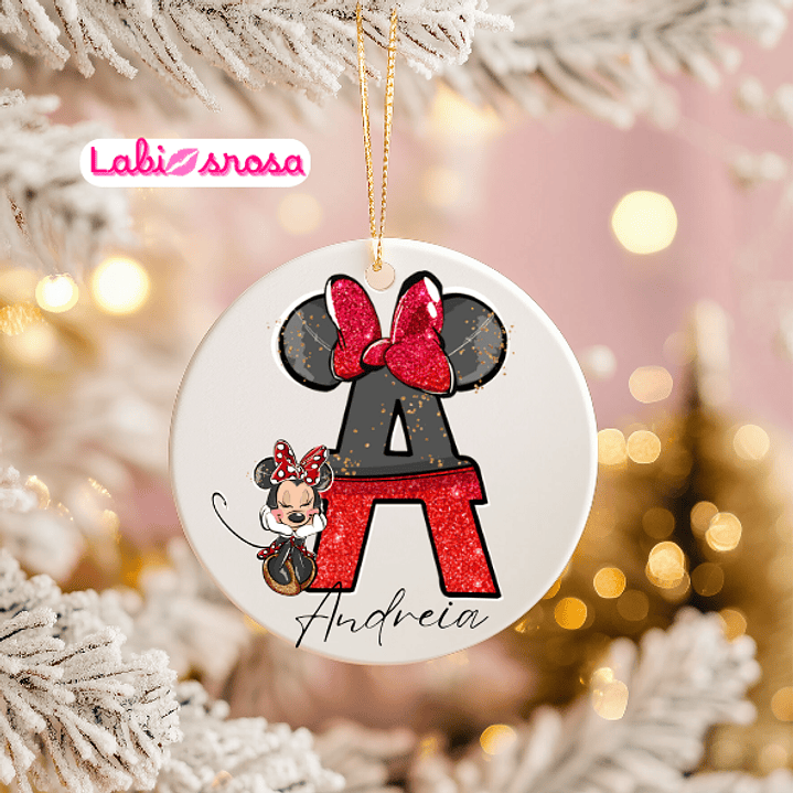 BOLA DE NATAL PERSONALIZADA FEMENINO 1