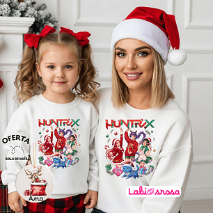CAMISOLA NATAL PERSONALIZADA - ADULTO OU CRIANÇA