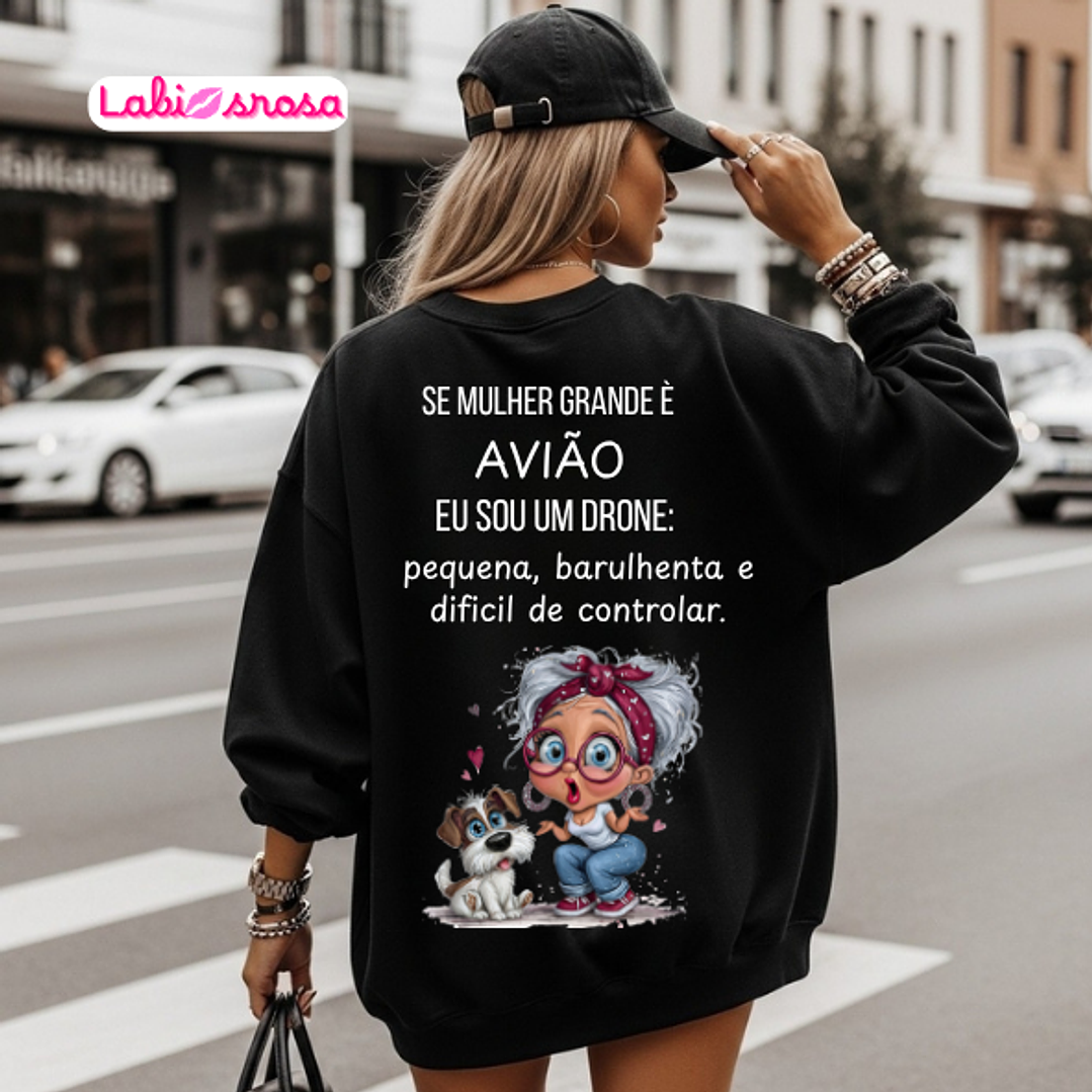 CAMISOLA PERSONALIZADA - AVIÃO 1