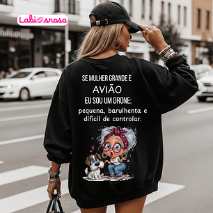 CAMISOLA PERSONALIZADA - AVIÃO