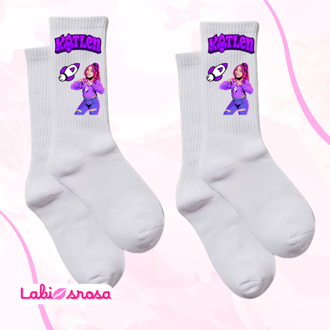 MEIAS PERSONALIZADA - KATLEN 1