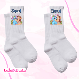 MEIAS PERSONALIZADA -STITCH