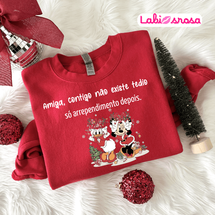 CAMISOLA NATAL PERSONALIZADA -AMIZADE 1