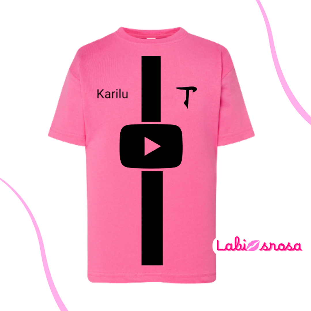 TSHIRT TASPIO ROSA  1