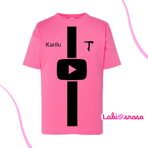 TSHIRT TASPIO ROSA 