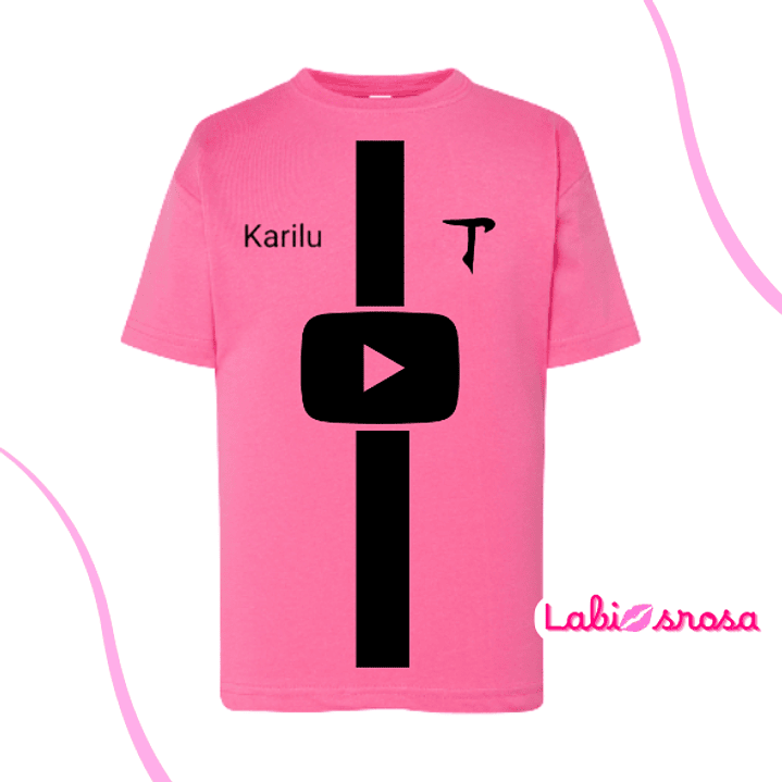 TSHIRT TASPIO ROSA  1