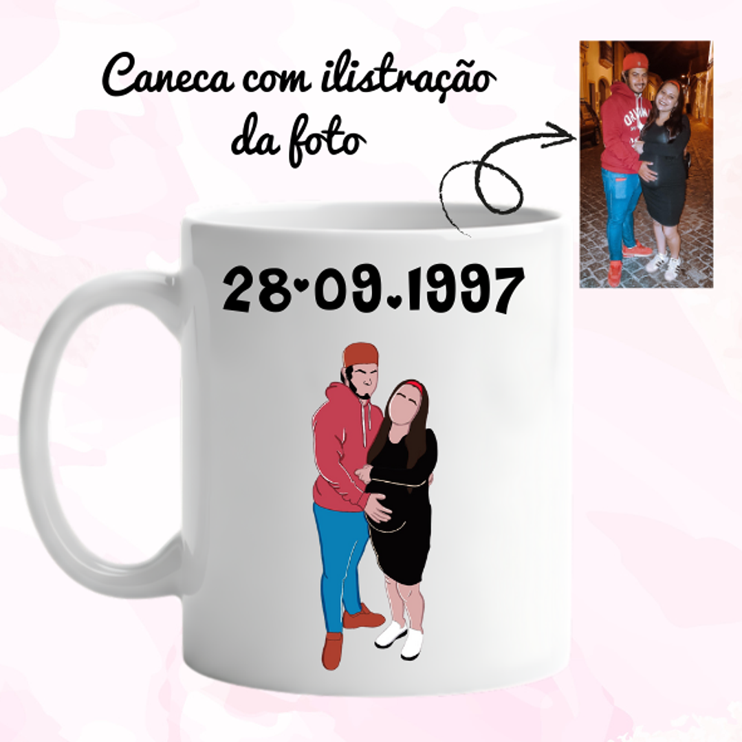 CANECA ILUSTRADA - FOTO 1