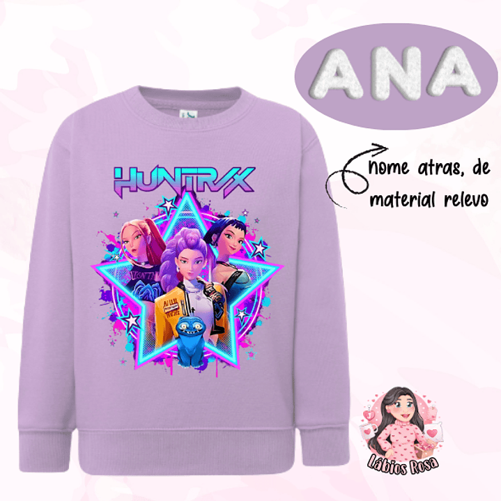 CAMISOLA PERSONALIZADA COM NOME - KPOP 1
