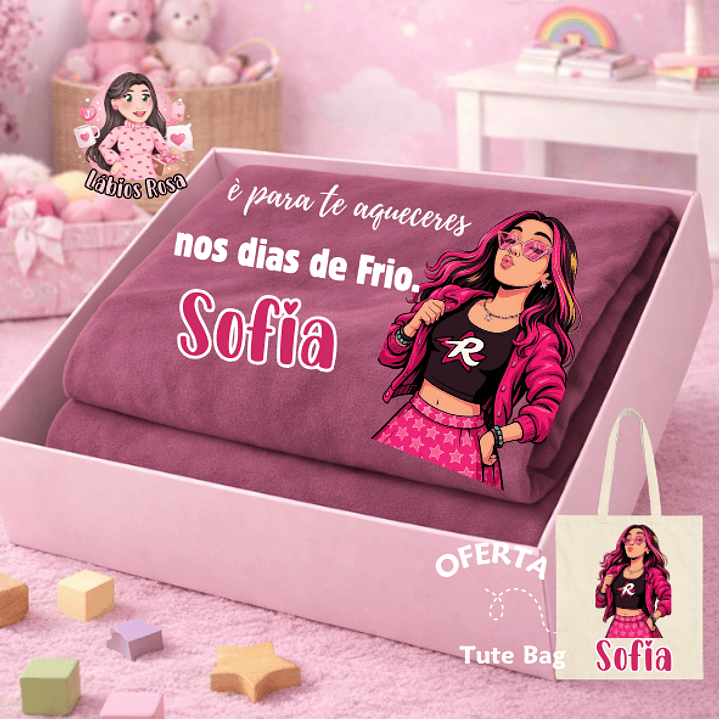 MANTA PERSONALIZADA - EMILY 1