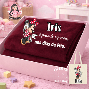 MANTA PERSONALIZADA - MINNIE