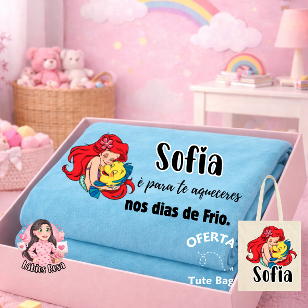 MANTA PERSONALIZADA -ARIEL 1