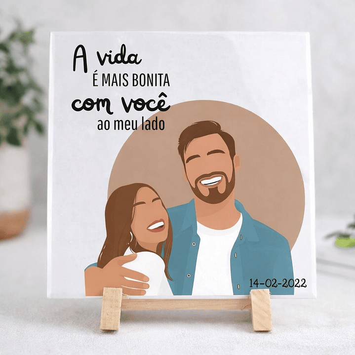 AZULEIJO ILUSTRADO -FOTO 1