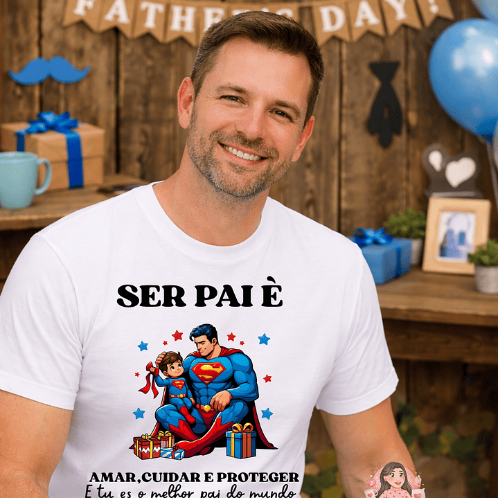 CAMISOLA PERSONALIZADA- DIA DO PAI 1