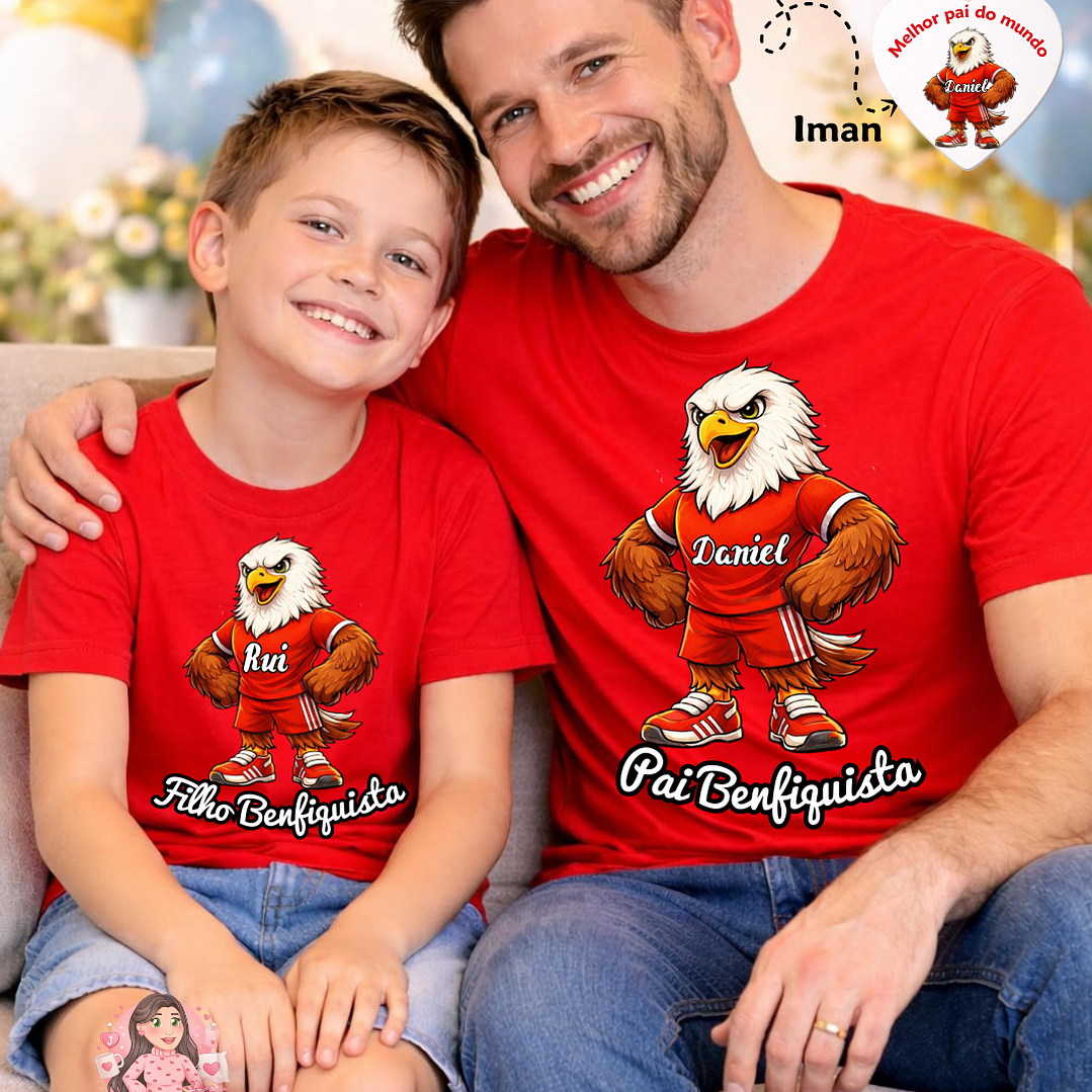 CAMISOLA PERSONALIZADA - DIA DO PAI  1