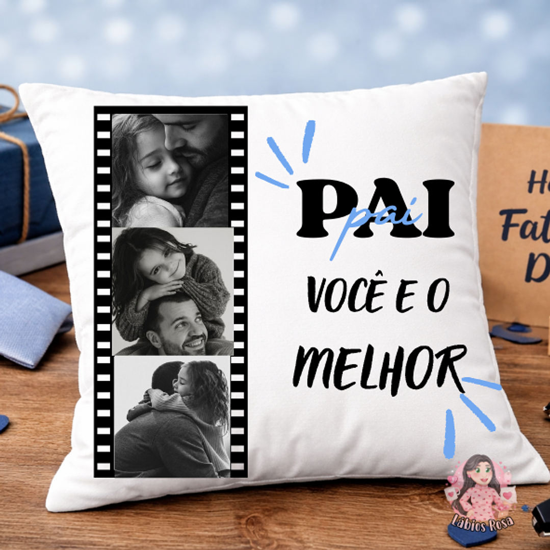 ALMOFADA PERSONALIZADA- DIA DO PAI 1