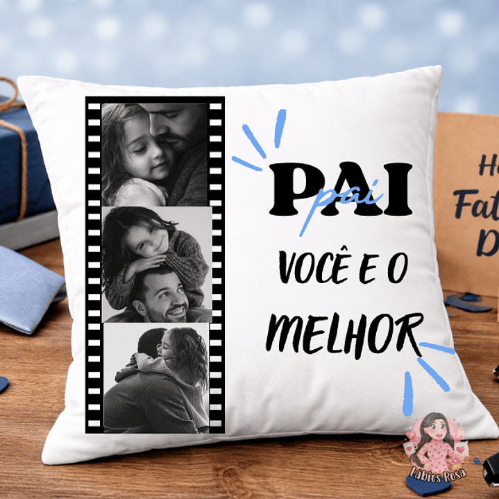 ALMOFADA PERSONALIZADA- DIA DO PAI 1