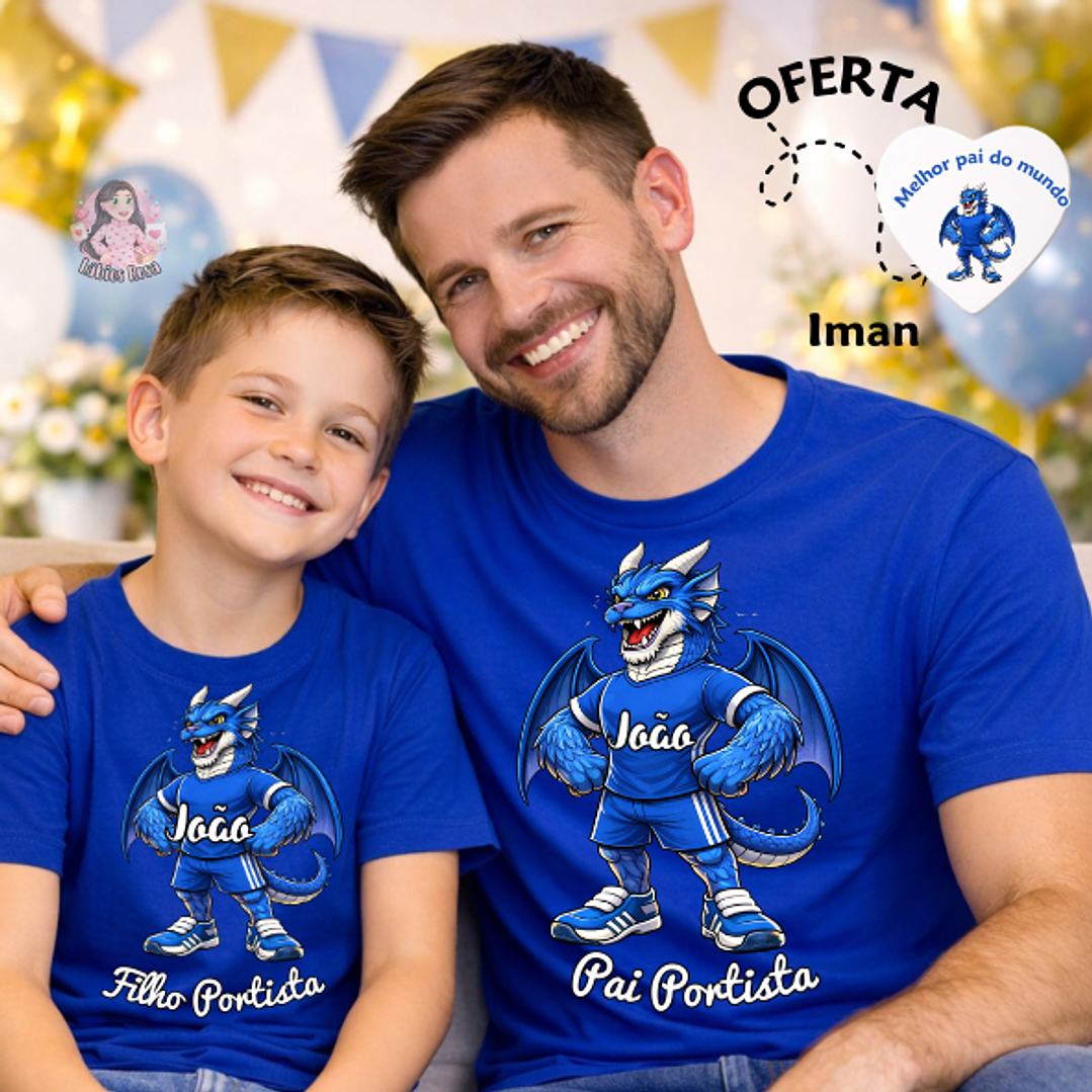 CAMISOLA PERSONALIZADA - DIA DO PAI  1