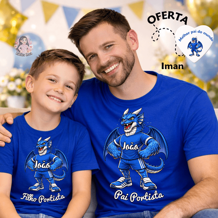 CAMISOLA PERSONALIZADA - DIA DO PAI  1