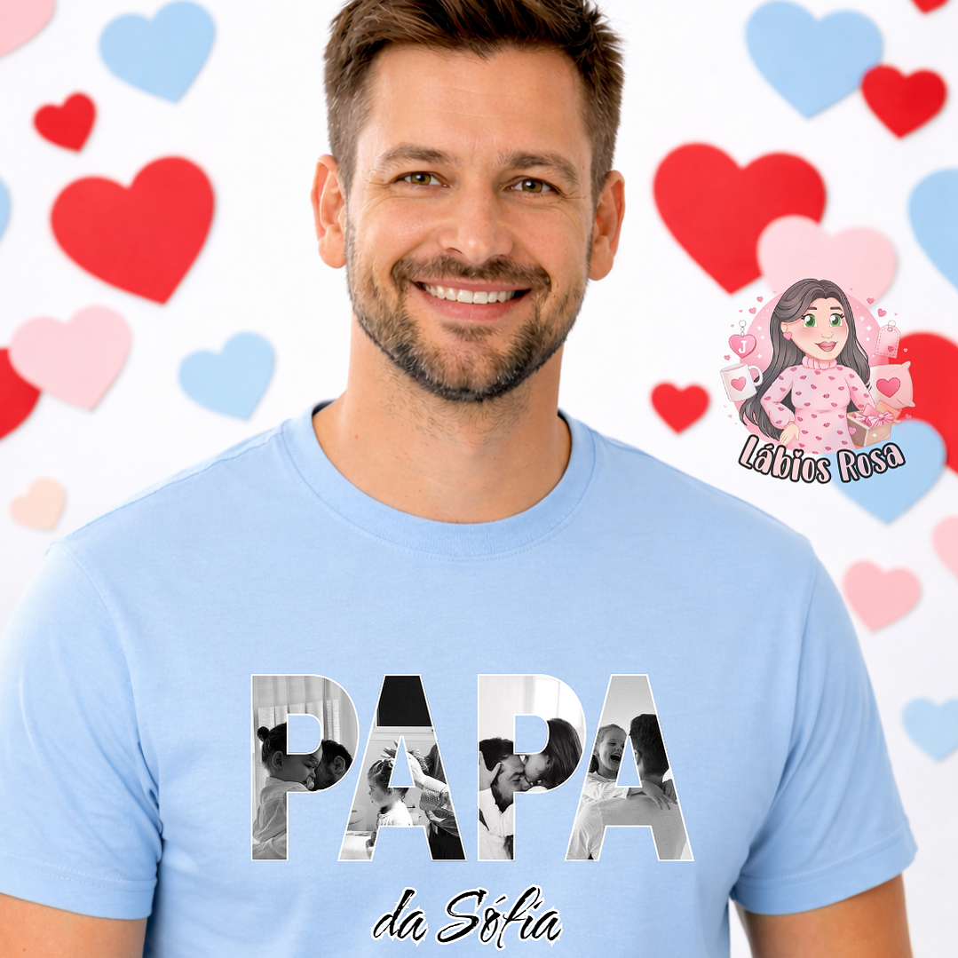 CAMISOLA PERSONALIZADA - DIA DO PAI 1