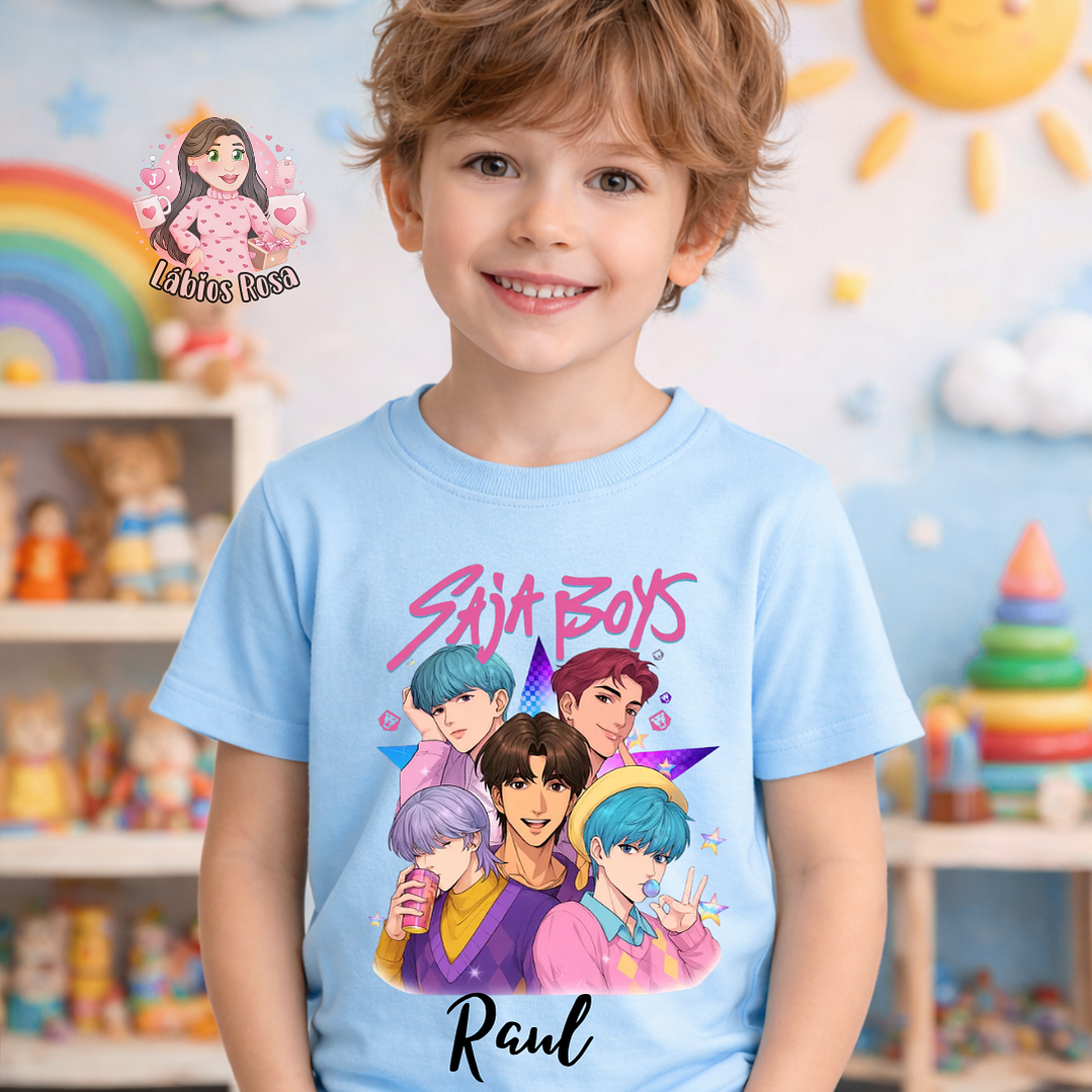 CAMISOLA PERSONALISADA - SAJA BOYS 2