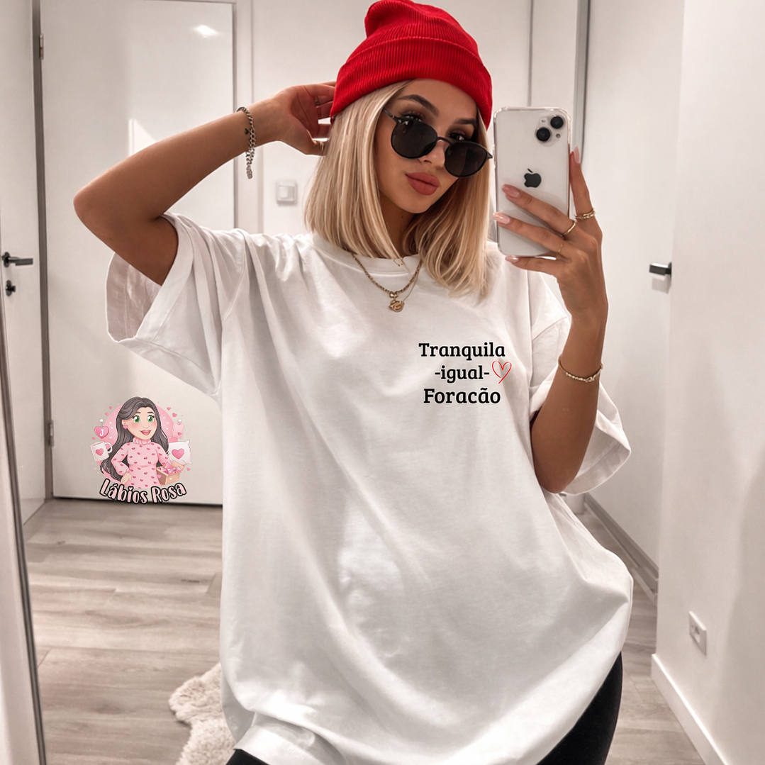 CAMISOLA PERSONALIZADA - TRANQUILA 1