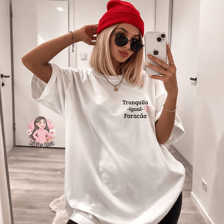 CAMISOLA PERSONALIZADA - TRANQUILA 1