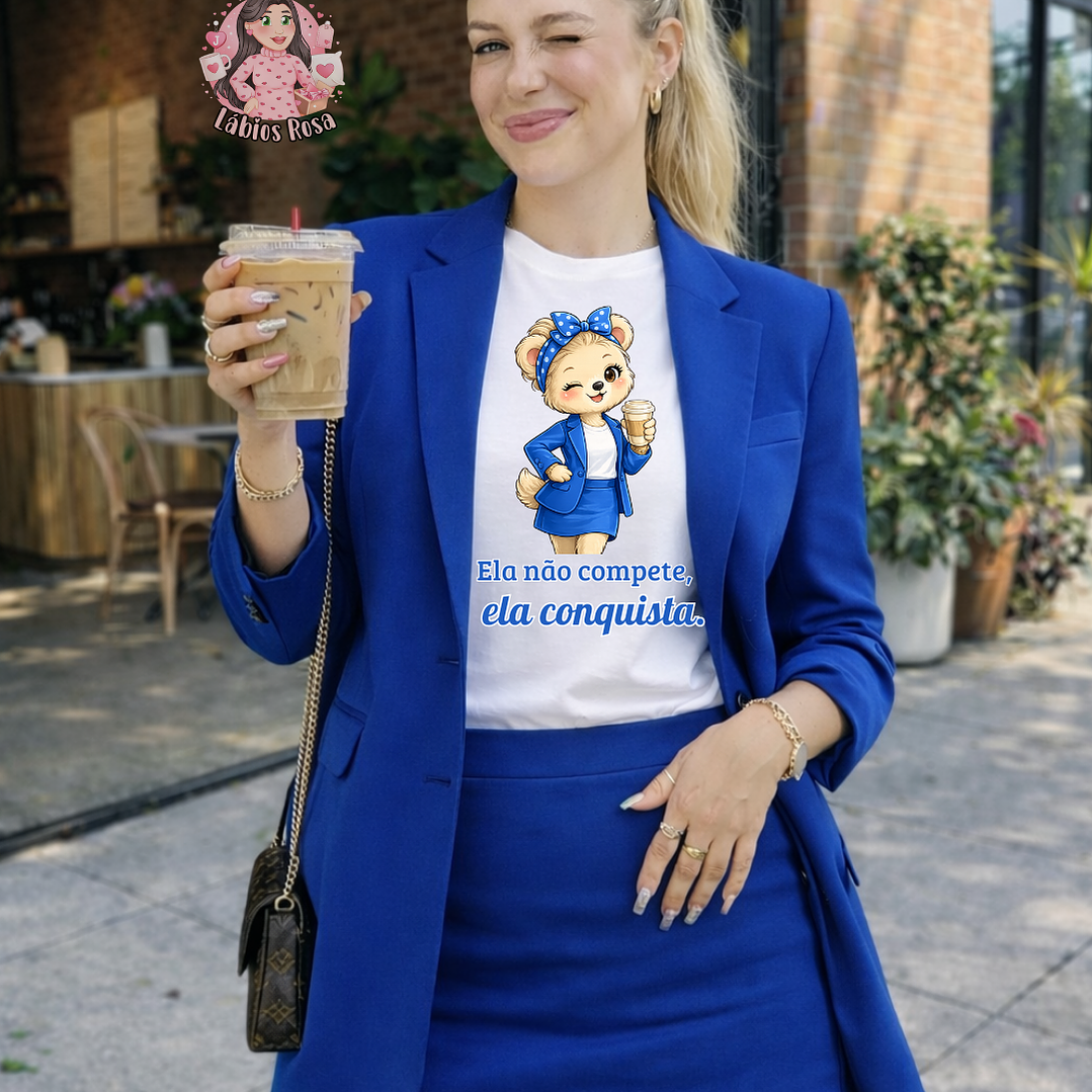 CAMISOLA PERSONALIZADA - ELA CONQUISTA 1