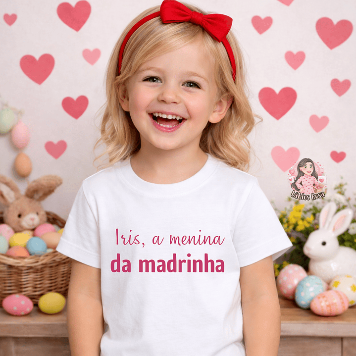 CAMISOLA PERSONALIZADA - AFILHADA 1