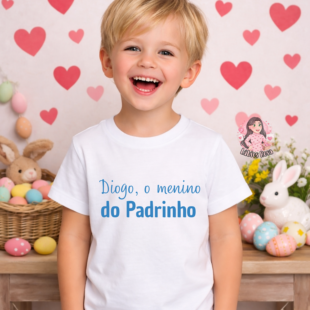 CAMISOLA PERSONALIZADA - AFILHADO 1