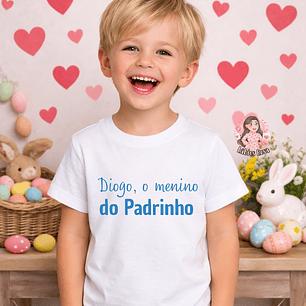 CAMISOLA PERSONALIZADA - AFILHADO