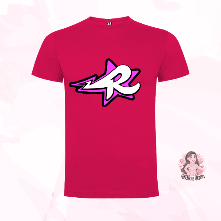 TSHIRT DOS ROSA - EMILLY 1