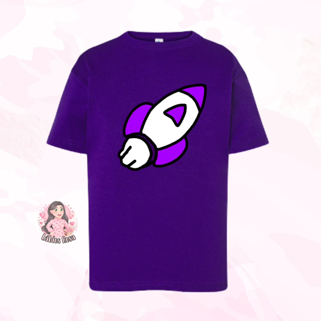 TSHIRT DOS ROSA - KATLEN 1