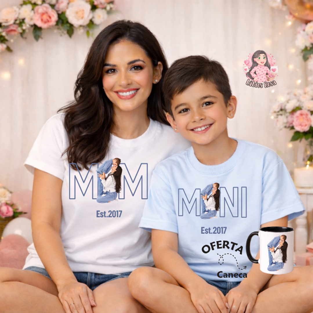 CAMISOLA PERSONALIZADA - DIA DA MÃE 1
