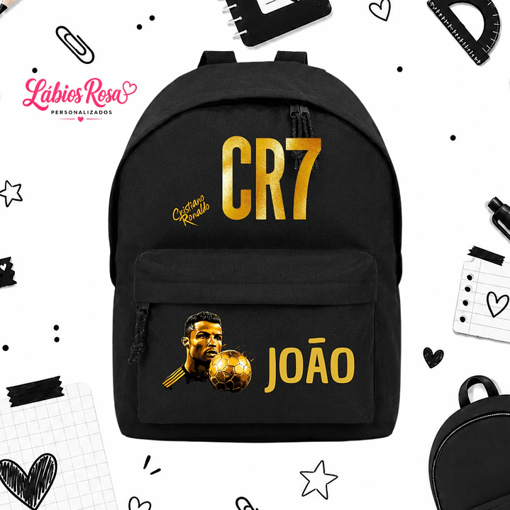 MOCHILA PERSONALIZADA -CR7 1