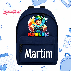 MOCHILA  PERSONALIZADA - ROBLOX